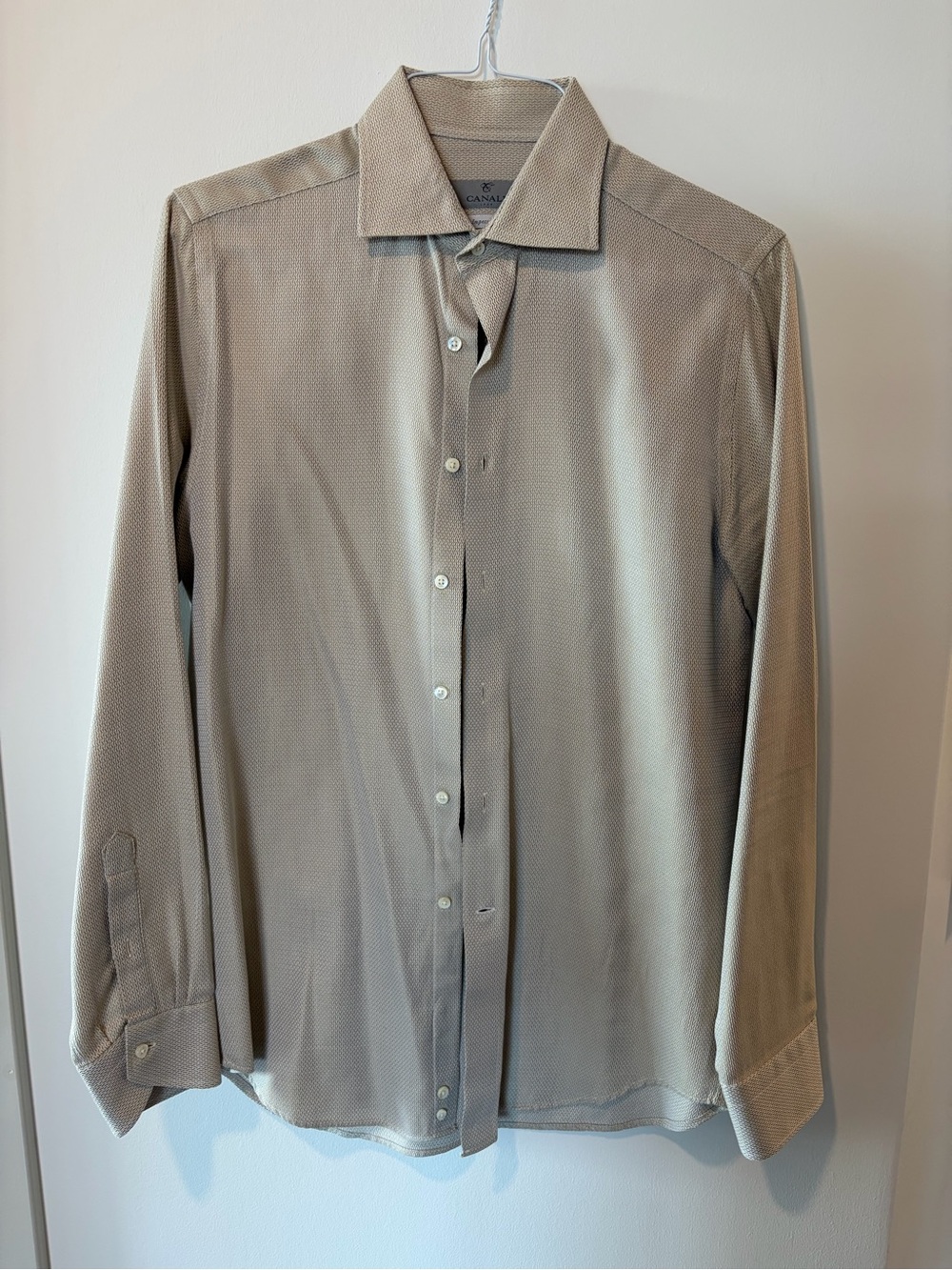 Canali Impeccabile Men’s Button Down Dress Shirt